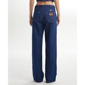 STAUD x Wrangler The Loose Jean Wide Leg Women’s 33x32 Dark Wash Denim NWOT